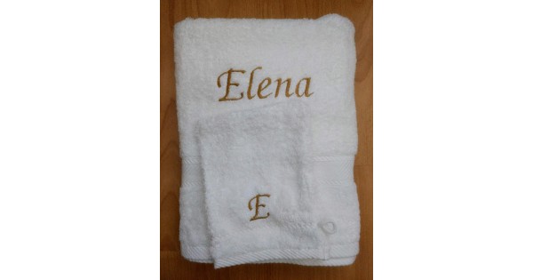 Handdoek (50 cm x 100 cm) De Witte Lietaer kleur wit