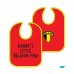 Slabbetje met logo 'Belgium'